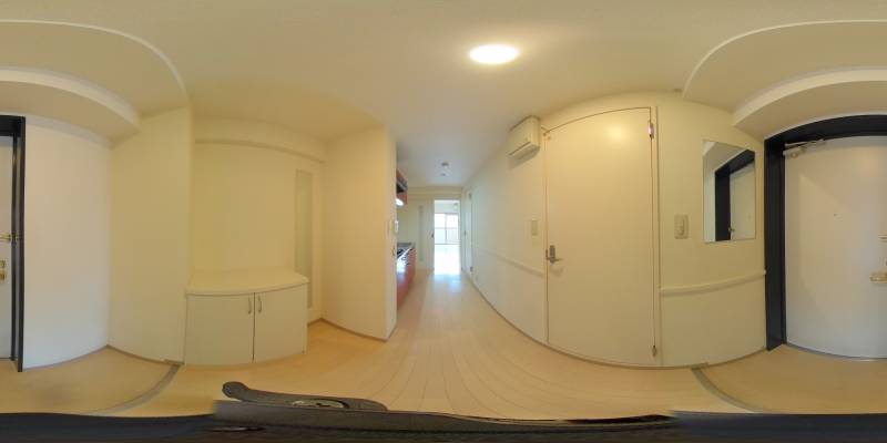 パノラマ画像玄関