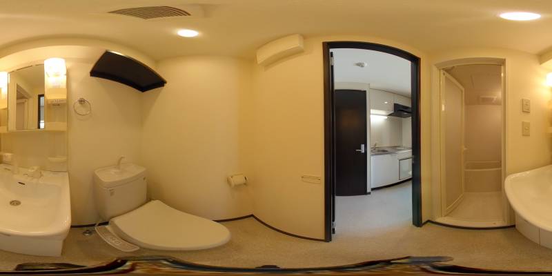 パノラマ画像トイレ