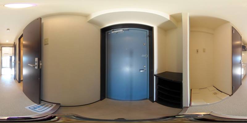 パノラマ画像玄関