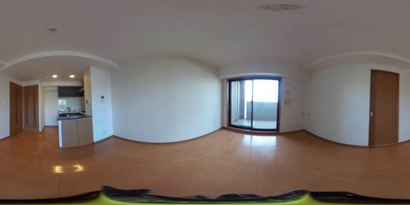 パノラマ画像リビング