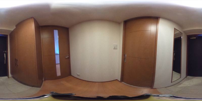 パノラマ画像玄関