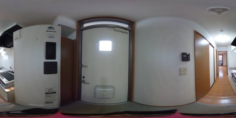 パノラマ画像玄関