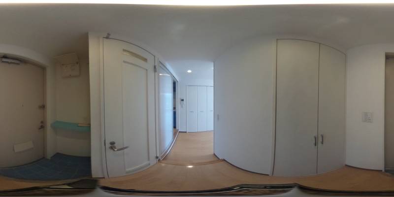 パノラマ画像玄関