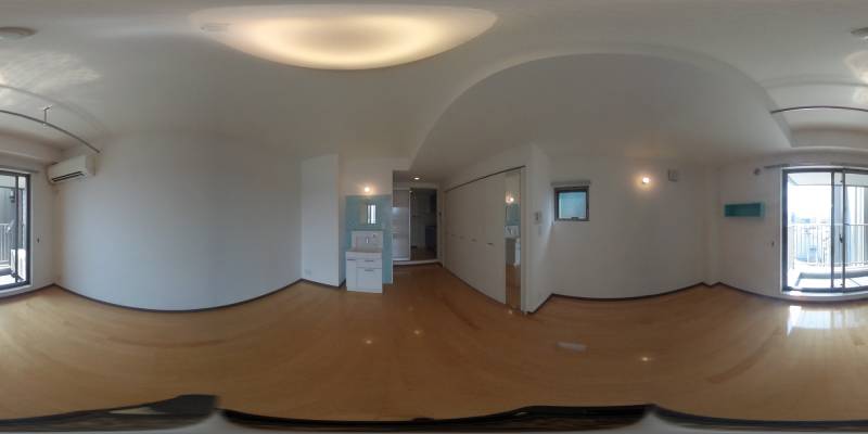 パノラマ画像洋室