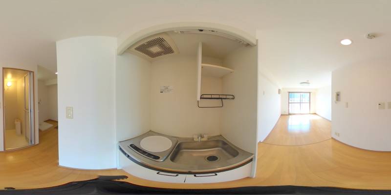 パノラマ画像キッチン