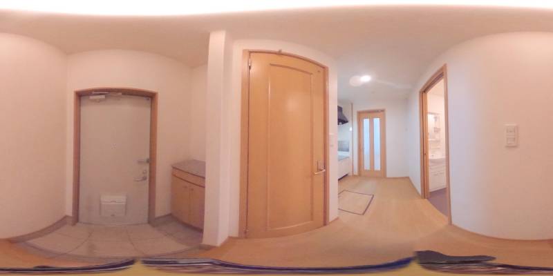 パノラマ画像玄関