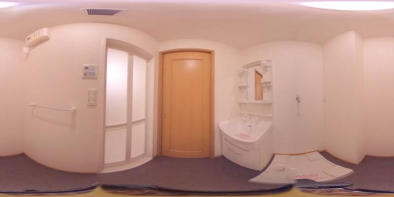 パノラマ画像洗面所