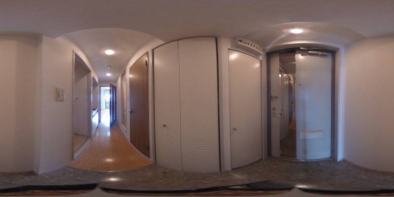 パノラマ画像玄関