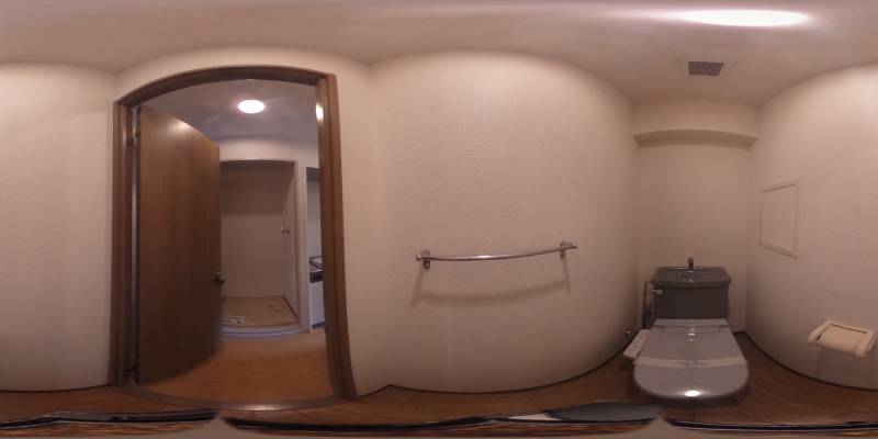 パノラマ画像トイレ