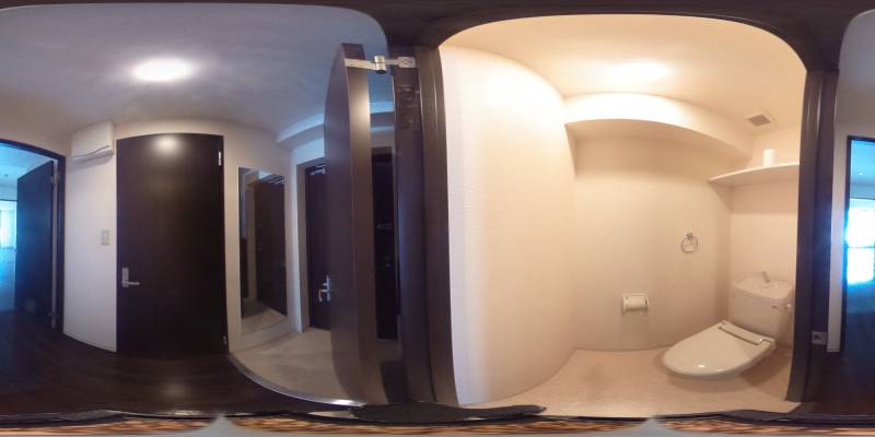 パノラマ画像トイレ