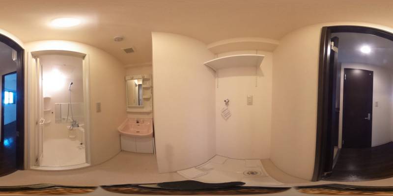 パノラマ画像洗面所