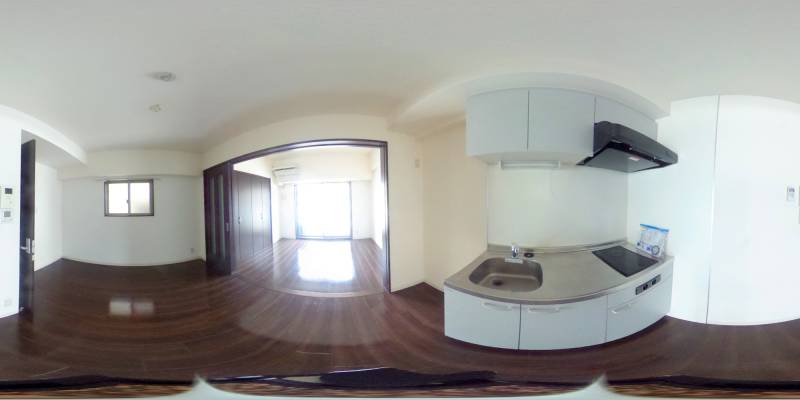 パノラマ画像キッチン