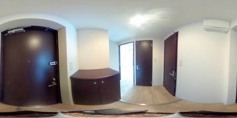 パノラマ画像玄関