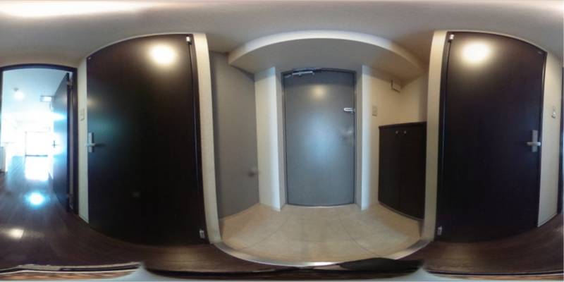 パノラマ画像玄関