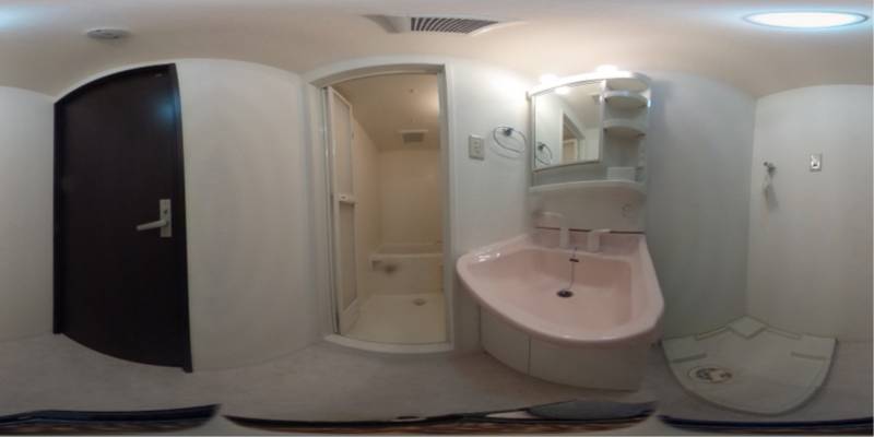 パノラマ画像洗面所
