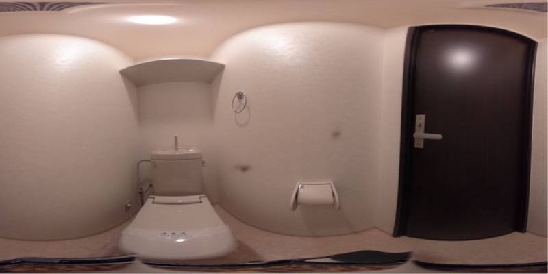 パノラマ画像トイレ