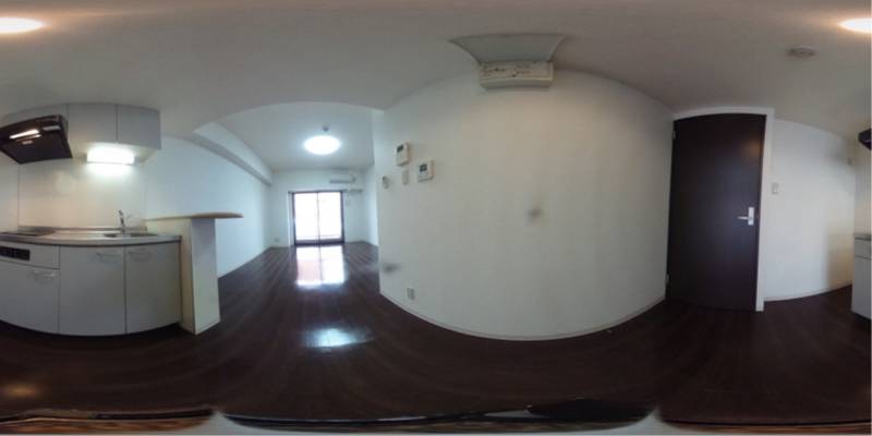 パノラマ画像キッチン