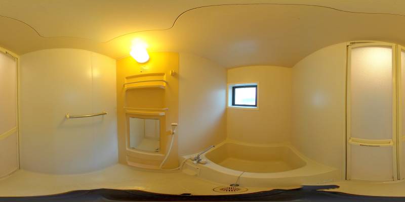 パノラマ画像バスルーム