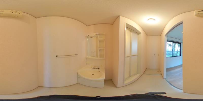 パノラマ画像洗面所