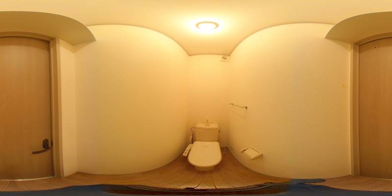 パノラマ画像トイレ