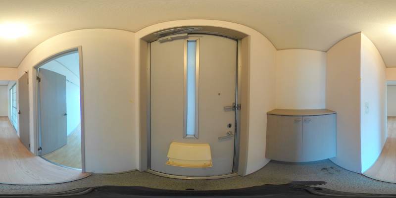 パノラマ画像玄関