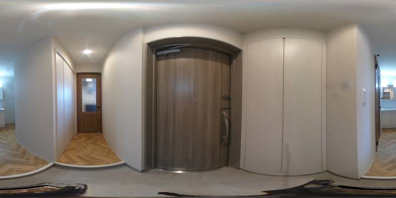 パノラマ画像玄関