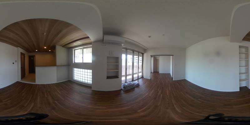 パノラマ画像リビング