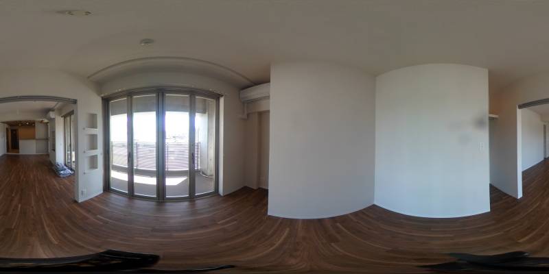 パノラマ画像洋室