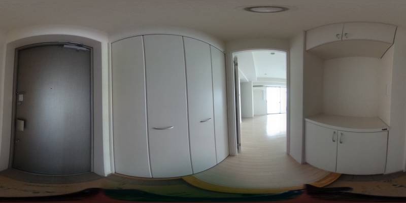 パノラマ画像玄関