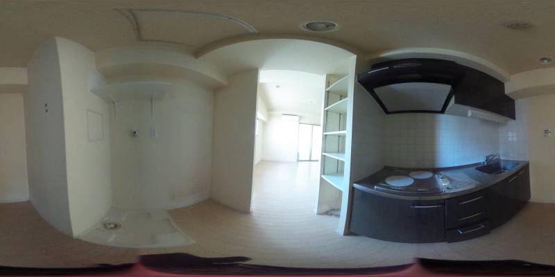 パノラマ画像キッチン