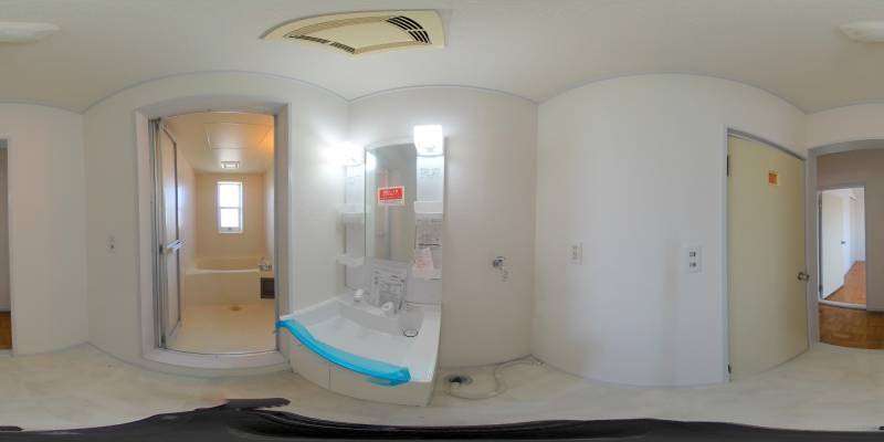 パノラマ画像洗面所