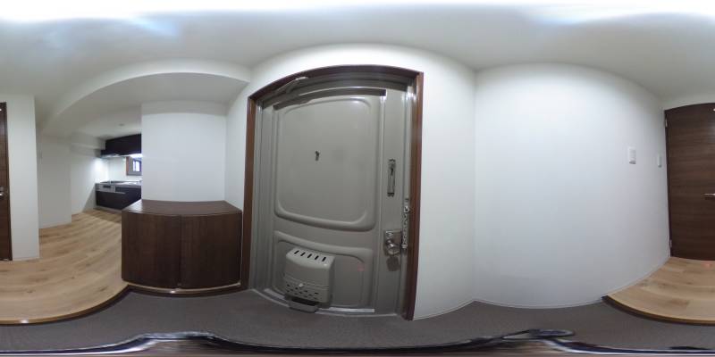 パノラマ画像玄関