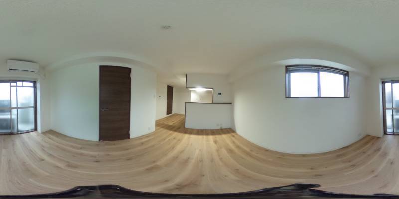 パノラマ画像リビング