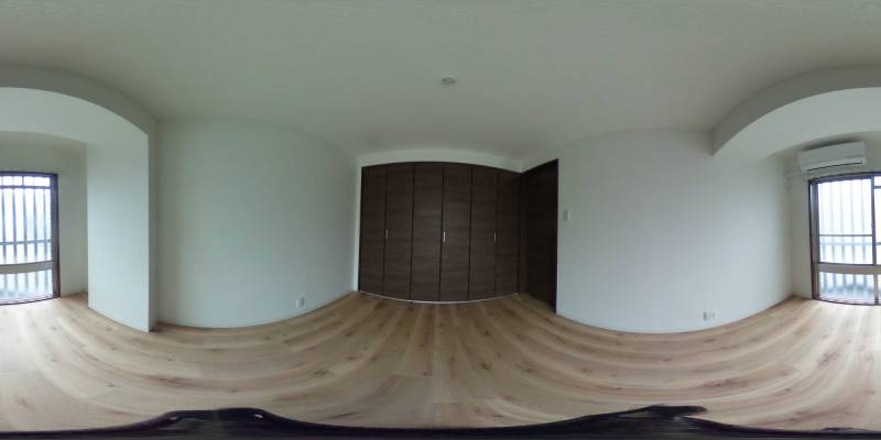 パノラマ画像洋室