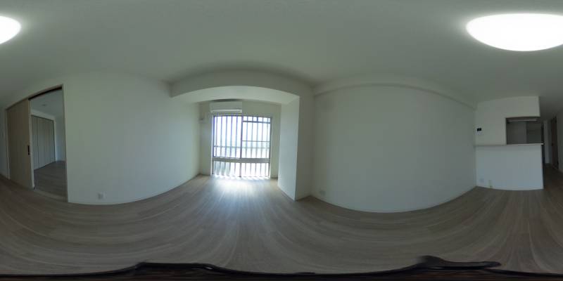 パノラマ画像リビング