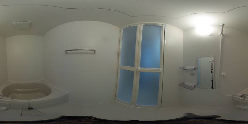 パノラマ画像バスルーム