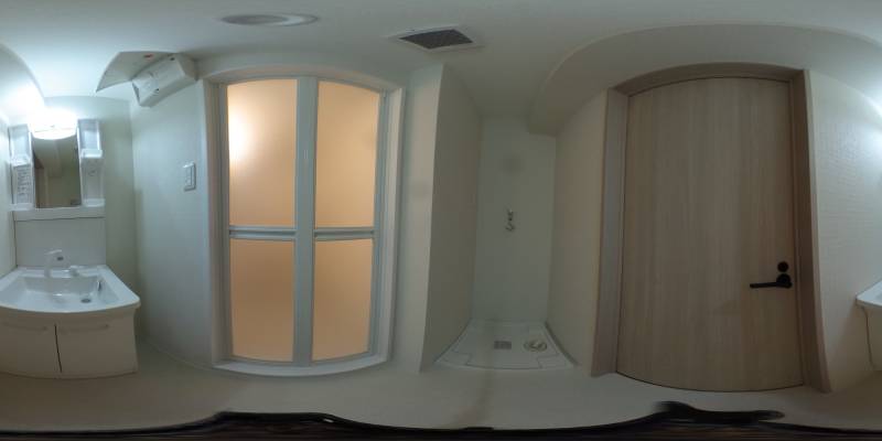 パノラマ画像洗面所