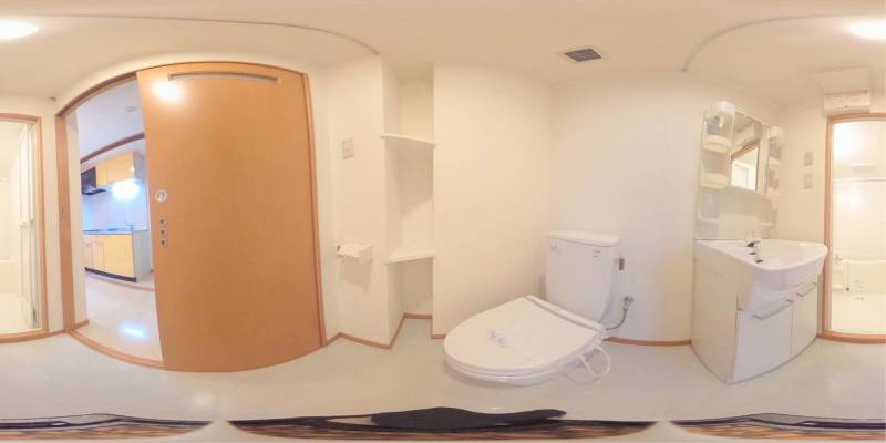 パノラマ画像トイレ