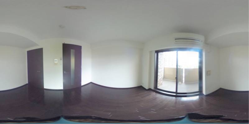 パノラマ画像洋室