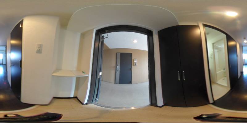 パノラマ画像玄関