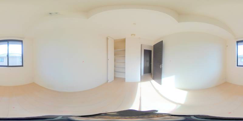 パノラマ画像洋室