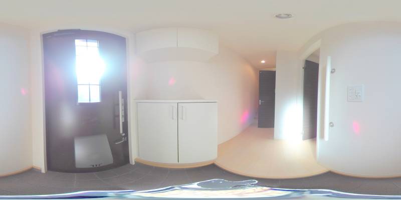 パノラマ画像玄関