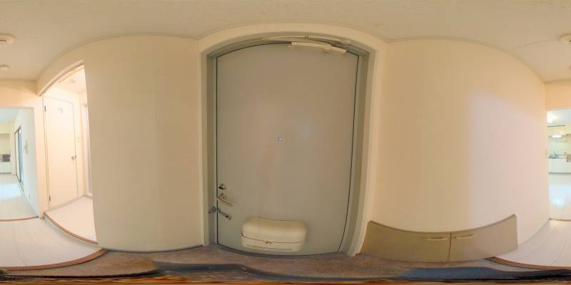 パノラマ画像玄関