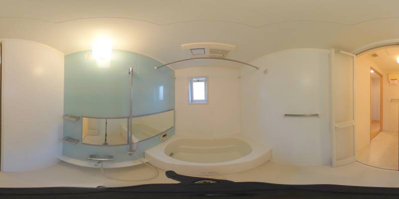 パノラマ画像バスルーム