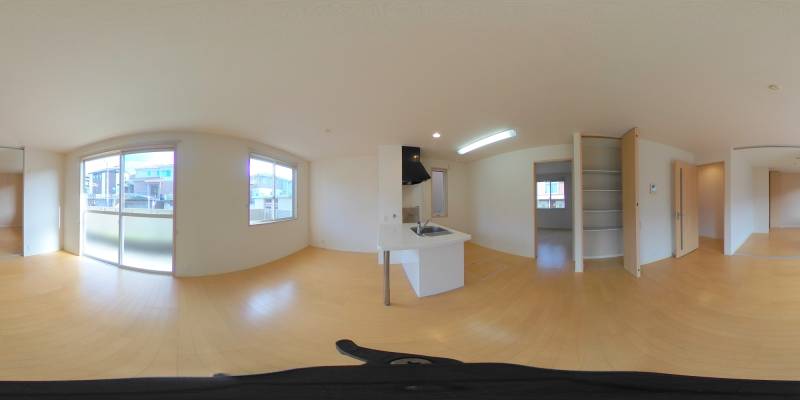 パノラマ画像リビング