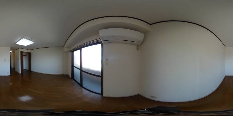 パノラマ画像洋室