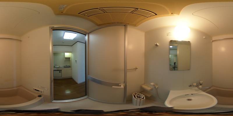 パノラマ画像トイレ