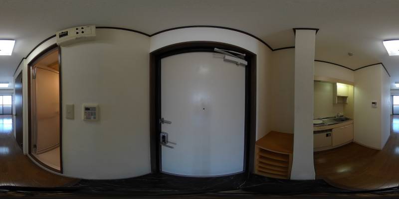 パノラマ画像玄関