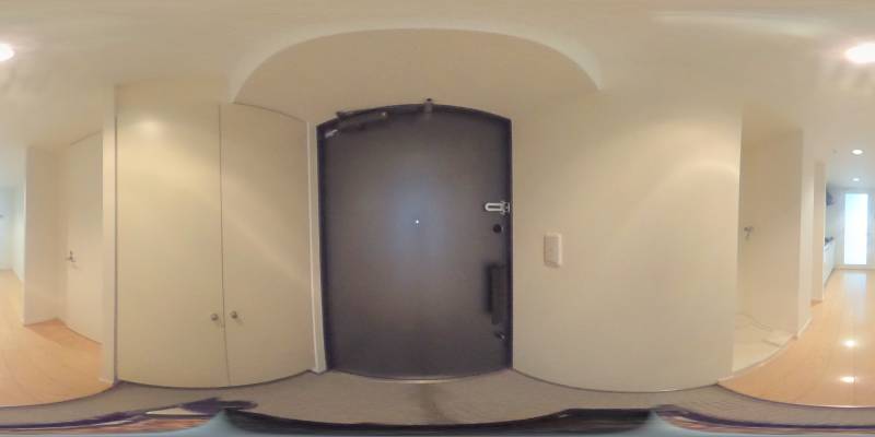 パノラマ画像玄関