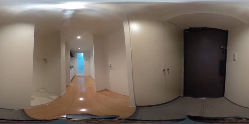 パノラマ画像玄関